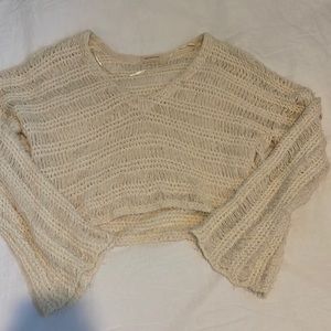 Urban Outfitters Cropped Knit Sweater